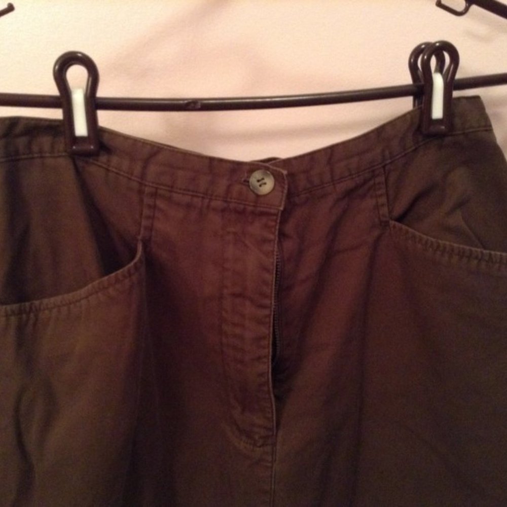 vintage brown Laura Ashley skirt size 6 - Picture 3 of 5